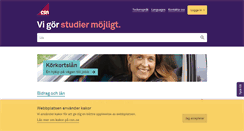 Desktop Screenshot of csn.se