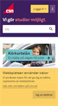 Mobile Screenshot of csn.se