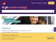 Tablet Screenshot of csn.se