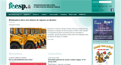 Desktop Screenshot of feesp.csn.qc.ca